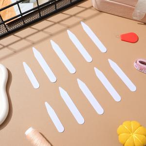 200개 칼라 스테이즈 나일론 플라스틱 화이트 3가지 사이즈 드레스 셔츠 인서트 칼라 본 스티퍼너 남성 악세사리 드레스 셔츠 인서트