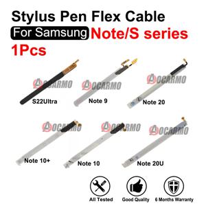 터치 스타일러스 S 펜 플렉스 케이블 삼성 Galaxy Note 20 9 10 Plus S24Ultra S23U S22U 용 플라스틱 플레이트가있는 무선 유도 코일