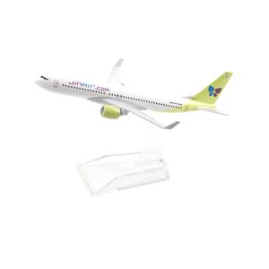 제이슨 투투 16cm 한국어 JINAIR 보잉 737 비행기 모델 비행기 모델 항공기 모델 다이캐스트 금속 1:400 비행기 비행기 장난감 선물
