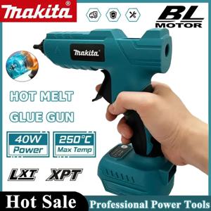 마키타 무선 전기 핫멜트 글루건 18V 배터리 11mm 글루 스틱 핫멜트 용접 핫 에어건 가정 공예 DIY용