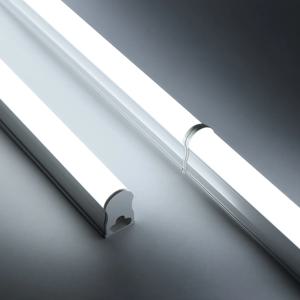1-6PCS 220V EU 전원 플러그 캐비닛 조명 아래 T5 LED 튜브 램프 50cm 홈 조명 형광등 푸시 버튼 스위치 포함