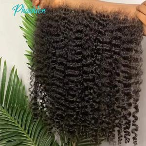Phashion Real HD 전체 길이 13x6 레이스 정면 전용 변태 컬 스트레이트 루즈 딥 워터 웨이브 Pre Plucked Swiss Closure Human Hair
