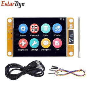 ESP32 2.8인치 TFT 터치 디스플레이 보드 240x320, LVGL, WiFi 블루투스 WROOM 모듈 포함, 아두이노용