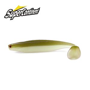 2022 Supercontinent ShadTeez 5cm/7cm/10cm 파이크 잣 프레데터 낚시 3d 눈 소프트 루어 낚시 미끼