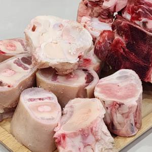 [부처하우스] 푸짐한 한우 우족곰탕세트 4kg / 한우 우족 2kg + 잡뼈 2kg + 곰탕 300g