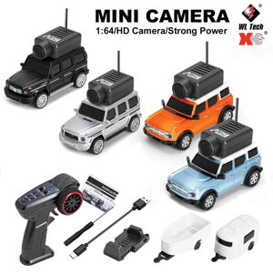 WLtoys 1/64 미니 RC카 720P FPV 카메라 Wifi 앱 제어 2.4G 무선 조종 레이싱 자동차 장난감 (어린이용) 6405 6406