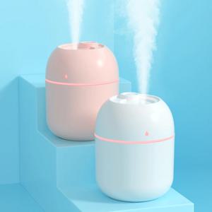 220ml 휴대용 USB 초음파 미니 가습기 에센셜 오일 디퓨저 차량용 공기청정기 아로마 음이온 미스트 메이커