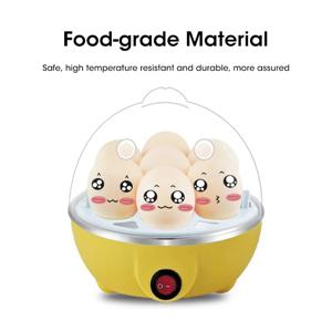 자동 전원 차단 기능이 있는 가정용 계란찜기, 7개 계란 다기능 찜기, 계란 커스터드, 삶은 계란 제조기, 아침 식사 필수품