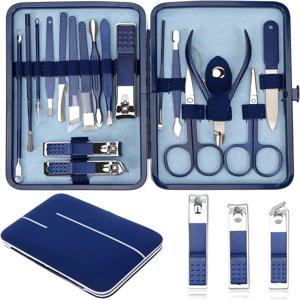 남성과 여성을 위한 고급스럽고 완벽한 궁극적인 매니큐어 및 페디큐어 키트로 뷰티 루틴을 향상시켜보세요 - 편리함