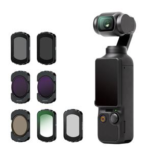 DJI 오즈모 포켓3 UV 마그네틱 필터 키트 UV CPL ND8/16/32/64 NDPL 블랙 소프트 필터 세트 카메라 렌즈 드론 액세서리