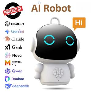 스마트 AI 로봇 WiFi 조기 교육용 장난감, 어린이용 음성 인식 및 음성 대화형 교육 학습 기기