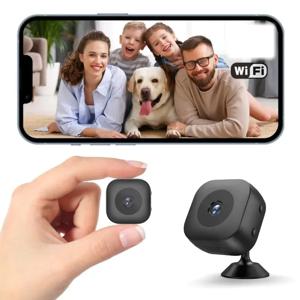 2025 HD 미니 카메라 (보안 및 운전용), 360도 °   자기, WiFi 원격, 야간 투시경, 동작 경보, 루프 녹화, 가정/자동차 사용