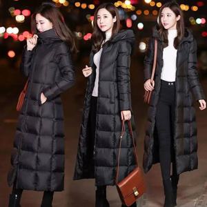 다운 코트 여성 롱 코트 Thicken Parkas 겨울 다운 재킷 여성용 퍼퍼 자켓 한국 롱 다운 재킷 대형