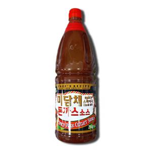미담채 스파이시 돈까스소스 2kg