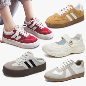 24%+10%쿠폰 봄 신상 여성운동화 런닝화 소가죽 로퍼 발편한 스니커즈 운동화 슬립온 모음전