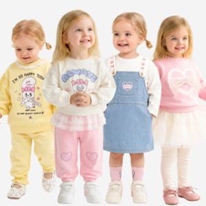 (5600~)에스더버니리틀 봄 세일 여름신상 나들이 필수템 시즌오프가 상하복/원피스/가디건/점퍼/레깅스/데님