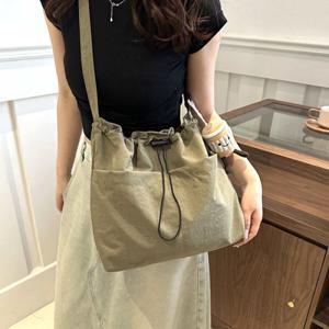 여성 나일론 미니 가방 크로스백 복조리백