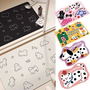 다니샵 빨아쓰는 규조토 발매트 욕실 화장실 주방 현관 침대 바닥 방수 매트