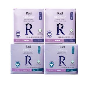 대용량 라엘 유기농 순면커버 입는 오버나이트 8px3팩 미디엄 라지