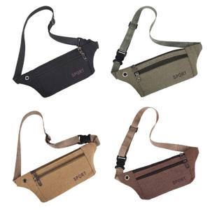 캔버스 여행용 슬링백 남자 여성 힙색 경량 가방 러닝 등산 미니 허리쌕