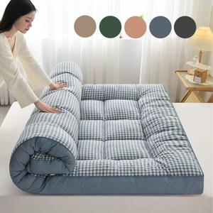 프리미엄 사계절 침대 토퍼 매트리스 패드 침대매트리스 수면매트 10cm