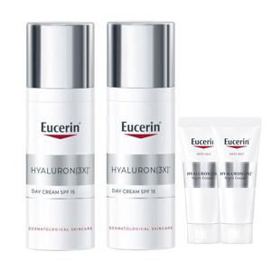 유세린 하이알루론 3X 데이 크림 50ml 2개 + 나이트크림 7ml 2개