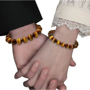 건강팔찌 천연 호안석 염주 패션팔찌 남녀공용 팔찌 최고의 품질과 사은품 까지