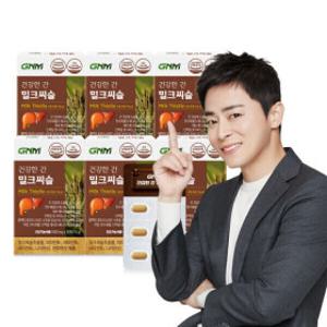 건강한 간 밀크씨슬 6박스(총 6개월분) / 간건강 실리마린 비타민B 판토텐산