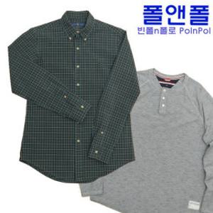 빈폴 폴로 타미 해지스 구제 긴팔 남방 셔츠 카라티