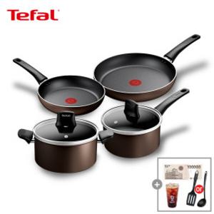 테팔 뉴이노바시오 인덕션 프라이팬냄비4종(팬24+28+편수18+양수20) 단하루 비엔비뉴 뒤집개OR국자 증정