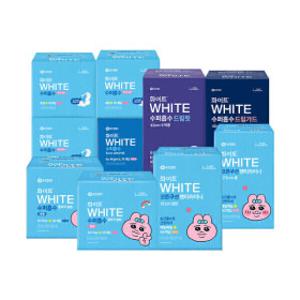 화이트 수퍼흡수 스테이쿨 생리대 소형/중형/대형/오버나이트/수퍼롱 모음전 4EA