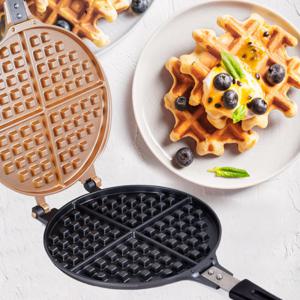 점보 와플팬 IH 와플 만들기 와플재료 기계 맛있는 와플만들기 세트