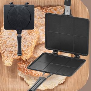 국산 누룽지팬 IH 인덕션 겸용 누룽지기계 쥐포 전 만들기 간편하게 만드는 누룽지 양면팬