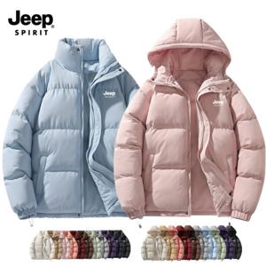 JEEP SPIRIT 남녀공용 겨울 다운 점퍼 신상 패딩 점퍼 2가지 버전 JP3333