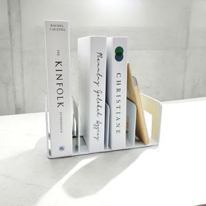 책상 미니 4칸 책꽂이/책상위/칸막이/북엔드/책/정리대/북/거치대/지지대/간이/책장/정리함/데스크/다용도