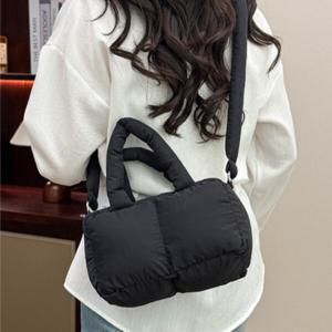 다니샵 나일론 패딩백 퀼팅 미니 구름백 토트 크로스 호보 데일리 보부상 가방