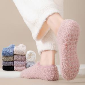 2+2 여성 방한용 도톰한 양말