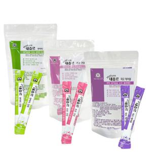 국내산 강아지 짜먹는 간식 내츄르 3종 30개입 연어 닭가슴살 오리 황태 스틱 국내원료로 만든 국내산 간식