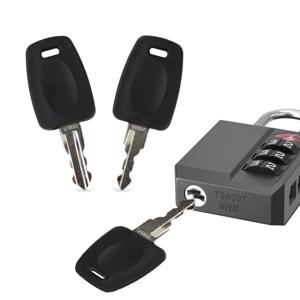 TSA 자물쇠 마스터키 TSA002+TSA007 세트 캐리어 열쇠 키 비밀번호 락 도난방지 잠금장치 비상용 해제