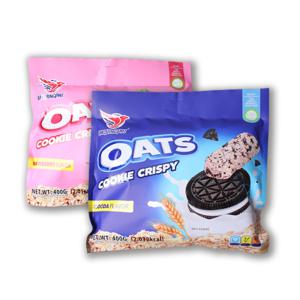 오츠 쿠키 크리스피 400g x2개 (초코+딸기) / 귀리 곡물스낵 오트밀 쿠키 스낵 스타배송