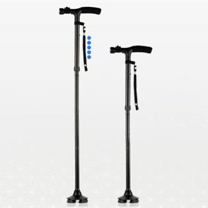 4발 보행 보조 선물 접이식 휴대용 LED 지팡이 스틱