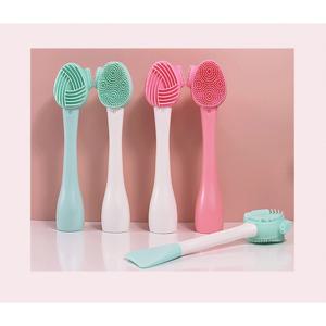 J2K 실리콘 클렌징 마사지 브러쉬 욕실 피부 관리 세안용품