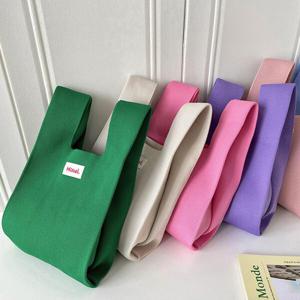 힐디 니트 토트백