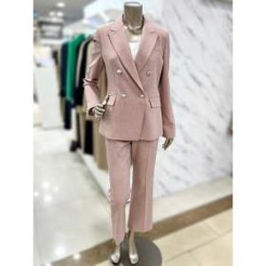 미니멈 세이브존01 카라넥 더블 재킷 베이직 팬츠 세트 MZAGWJP1860_A