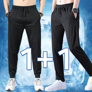 남자 아이스 작업바지 쿨바지 조거 일자 시원한 냉장고 냉감 여름 헬스복 운동복 1+1행사 중