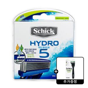 쉬크 하이드로5 날 8입+증정) 스킨프로텍트 센서티브 키트 (기기+날2입)