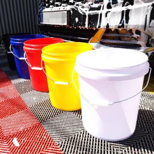 자동차 차량용 셀프세차 세차 버킷 물통 바스켓 대용량 양동이 20L