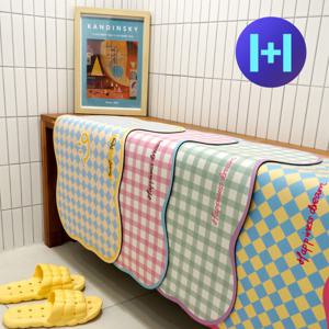 1+1 물결 규조토 발매트 빨아쓰는 욕실 주방 4color