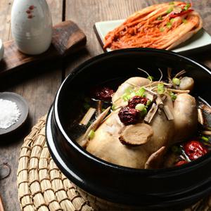 한춘섭 든든한끼 삼계탕 1kg x 4팩 명장 보양식 복날