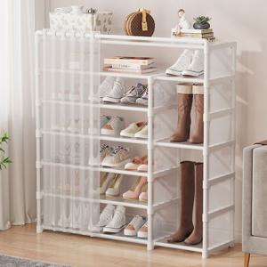 간편조립식 신발 수납 정리대 거실 현관 신발장 정리대 수납장 틈새 신발장